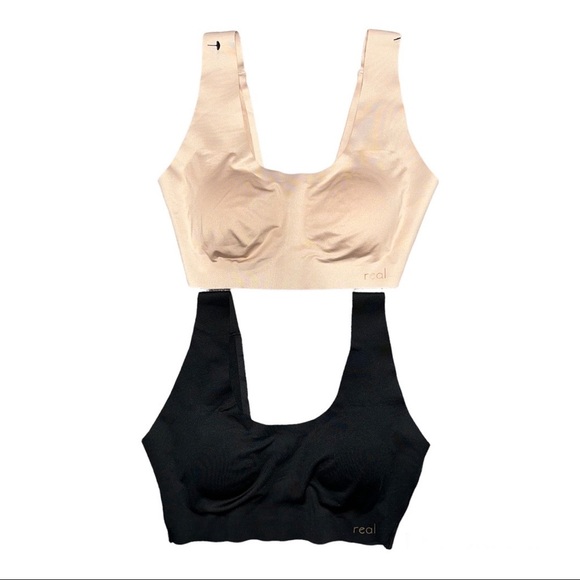 Comfort by Real Fusion Scoop Neck Bralette - Picture 1 of 5